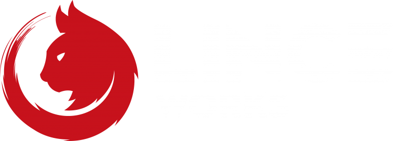 Lince Works white logo working with Antidote