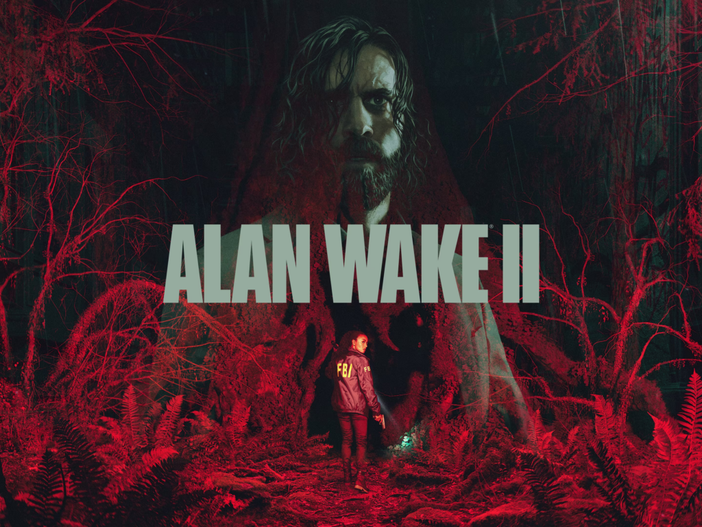 Cover art of Alan Wake 2, a 2023 survival horror game developed by Remedy Entertainment and published by Epic Games Publishing. Exclusive playtesting opportunity for the Antidote Community.