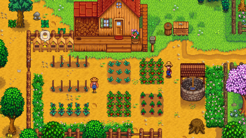 A full playthrough image taken from the Stardew Valley