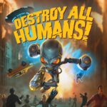 A screenshot from the Destroy All Humans! remake by THQ Nordic. The Antidote platform provided targeted playtesting to help balance the classic gameplay with modern controls and features.